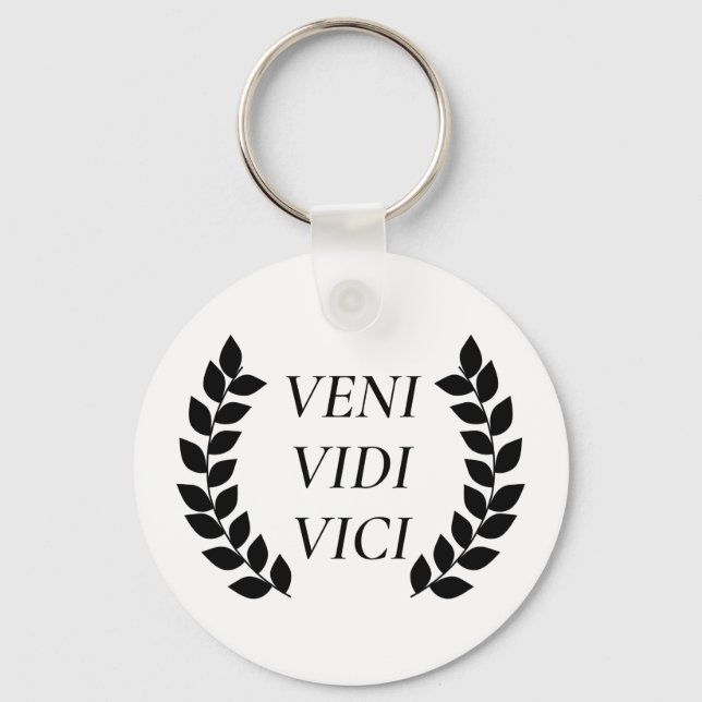 Chaveiro Veni Vidi Vici (Frente)