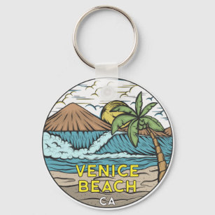 Chaveiro Venice Beach California Vintage