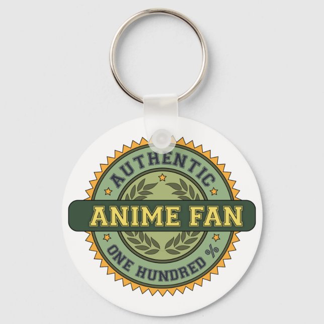 Chaveiro Ventilador de anime autêntico (Frente)