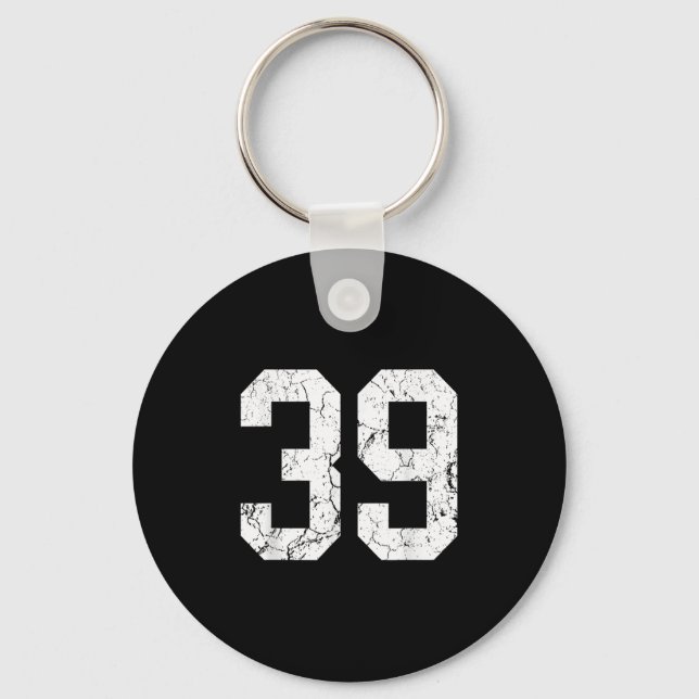 Chaveiro Ventilador Uniform Player Jersey Grunge White Numb (Frente)