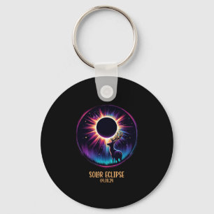 Chaveiro Ver Totalidade abril 2024 Astronomy Deer Hunt Sol