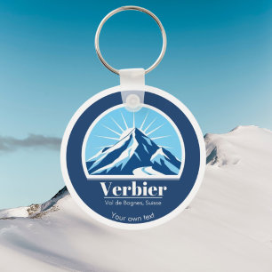 Chaveiro Verbier Val de Bagnes Suisse EUA dom souvenir