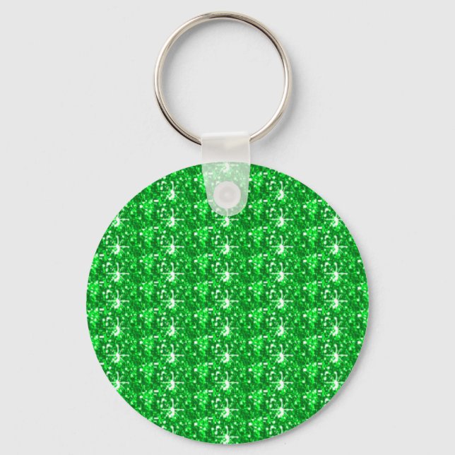 Chaveiro Verde Brilhante (Frente)