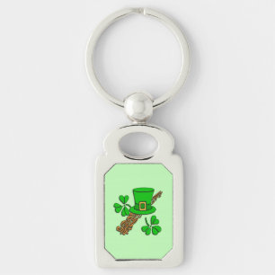 Chaveiro Verde-chapéu-irlandês