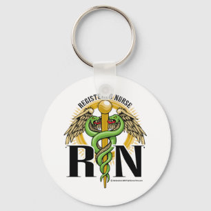 Chaveiro Verde do Caduceus do RN