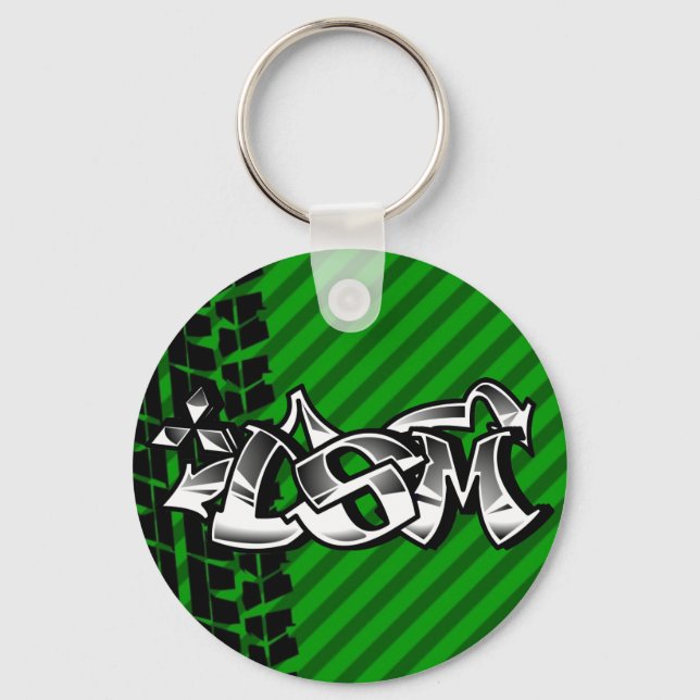 CHAVEIRO Verde DSM Eclipse Talon 4g63 (Frente)