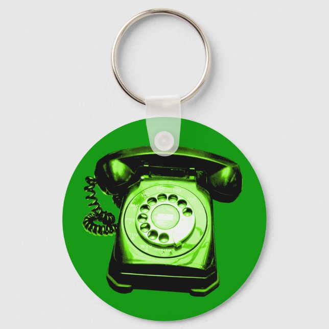 Chaveiro Verde Hotline (Frente)
