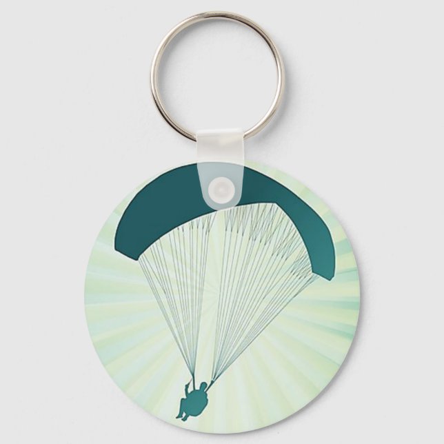 Chaveiro Verde Paraglider (Frente)