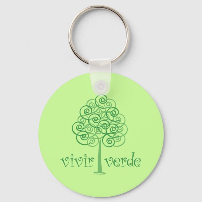 Chaveiro Verde vivo (Frente)