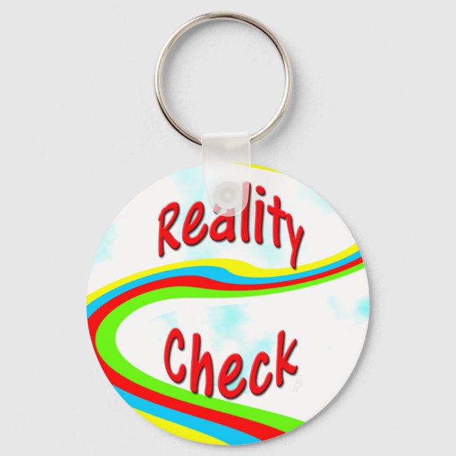 Chaveiro Verificação de Realidade - Fob de Chave (Frente)