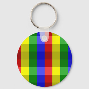 Chaveiro Verificações de Cores Primárias