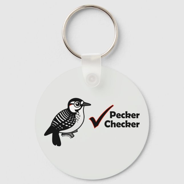 Chaveiro Verificador Pecker (Frente)
