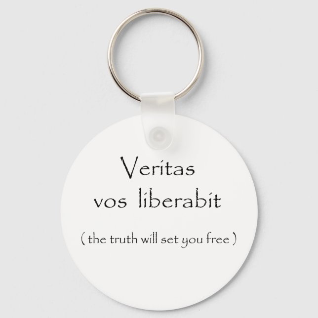 Chaveiro Veritas vos liberabit-chaveiro (Frente)