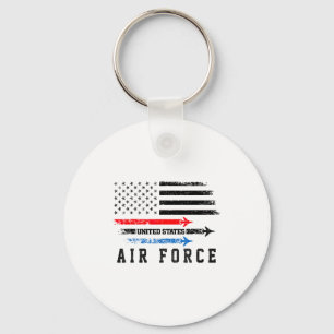Chaveiro Vermelho Branco Azul Força Aérea Sobrevoo Orgulhos
