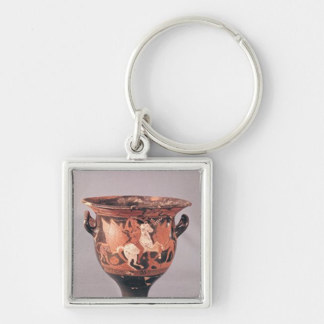 Chaveiro Vermelho-figura krater que descreve amazons e (Frente)