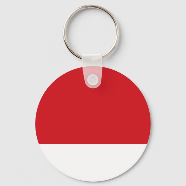 Chaveiro Vermelho listrado (Frente)