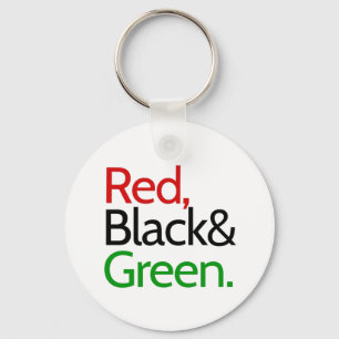 Chaveiro Vermelho, Preto e Verde-Americano Africano