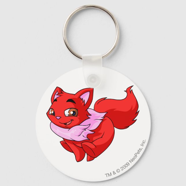 Chaveiro Vermelho Wocky (Frente)