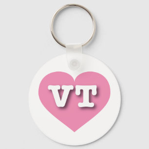 Chaveiro Vermont Pink Heart - Big Love