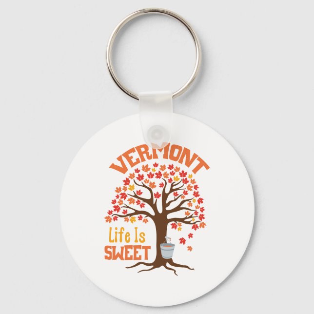 Chaveiro Vermont Sweet Life (Frente)
