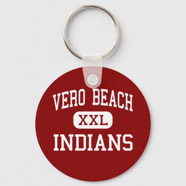 Chaveiro Vero Beach - Indians - High - Vero Beach Florida (Frente)