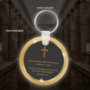 Chaveiro Versículo da Bíblia de lembrança do evento de aniv