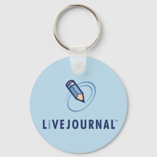 Chaveiro Vertical do logotipo de LiveJournal