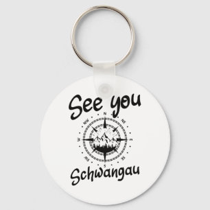 Chaveiro Vês-Te A Caminhar De Schwangau Alemanha Vacante Sk