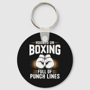 Chaveiro Vestido No Cheio De Boxing Lines Dos Esportes De B