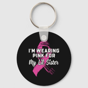 Chaveiro Vestindo Rosa Para Minha Irmã Irmã Mama Conhecida