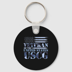 Chaveiro Veterano Dos Estados Unidos Uscg Camo America Fla