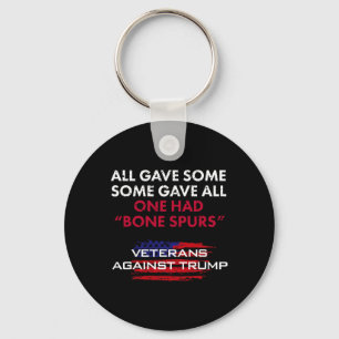 Chaveiro Veteranos Antirtrump Draft Dodger Bone Spurs Para