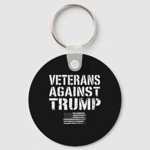 Chaveiro Veteranos Contra Trump Anti Racismo Ve Militar Dos