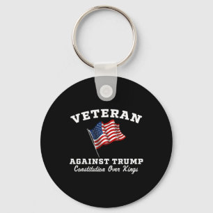 Chaveiro Veteranos Contra Trump Constituição Sobre Reis
