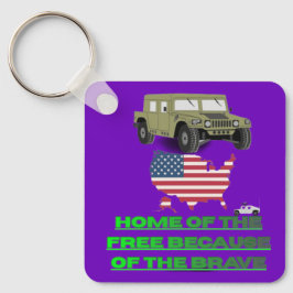 Chaveiro Veteranos imparáveis roxo