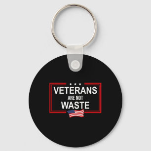 Chaveiro Veteranos Não Despejam Anti-Trump Pro Veteranos Ag