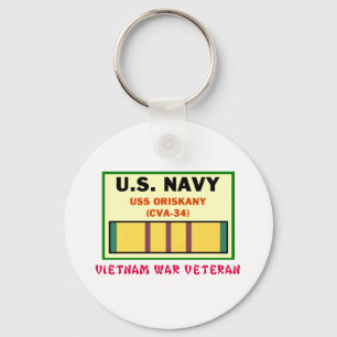 Chaveiro Veterinário da guerra do vietname de CVA-34