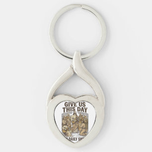 Chaveiro Vetor de Guitarra Religiosa de Descarte Diário Vin