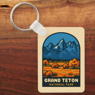 Chaveiro Viagem Clássica Parque Nacional Grand Teton EUA Re