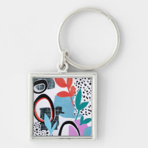 Chaveiro Viagem de Abstrato