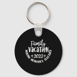 Chaveiro Viagem de Família Vintage Férias de Verão Praia Ho