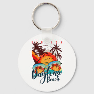 Chaveiro Viagem de Férias de Verão em Daytona Beach, Flórid