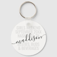 Viagem de Fim de Semana de Meninas Personalizadas