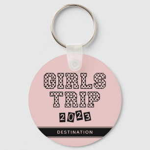 Chaveiro Viagem de Meninas 2023 Fim de Semana Personalizado