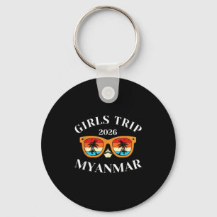 Chaveiro Viagem de Meninas 2026 Myanmar Spring Break 2026 C