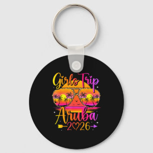Chaveiro Viagem de meninas aruba 2026 tropical combinando v