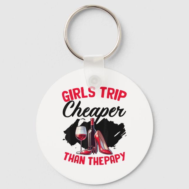 Chaveiro Viagem de Meninas Divertidas Despedida de Solteira (Frente)