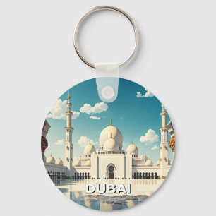 Chaveiro Viagem de UAE da Grande Mesquita de Dubai