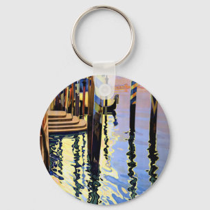 Chaveiro Viagem de Veneza Italia do canal grande do vintage