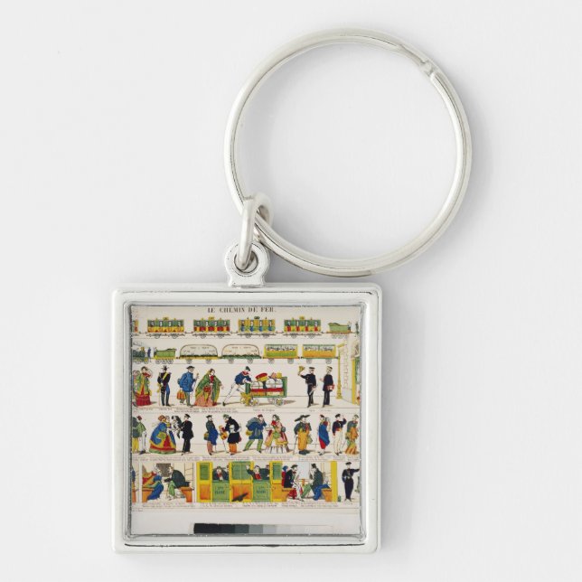 Chaveiro Viagem do trilho, c.1850 (Frente)